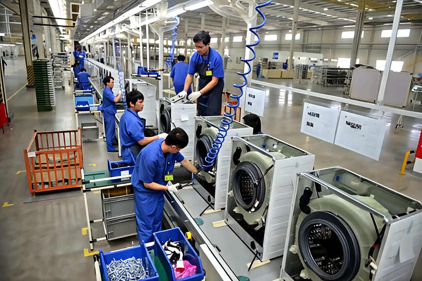 Drum Washing Machine Assembly Line