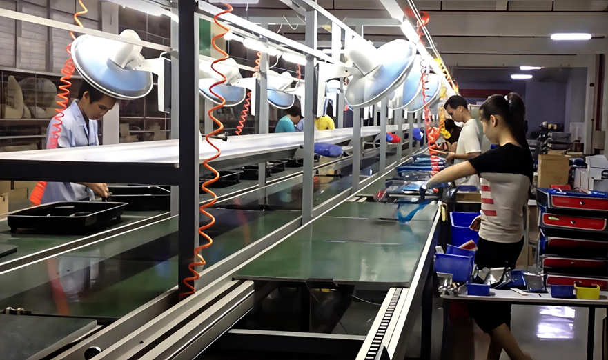 Gas Cooker Assembly Line